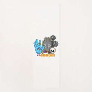 Halloween-Geschenk Shirt-Albtraum vor Weihnachten Yogamatte