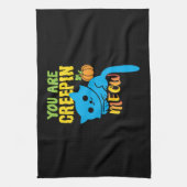 Halloween-Geschenk | Sie sind Creepin Geschirrtuch (Vertikal)