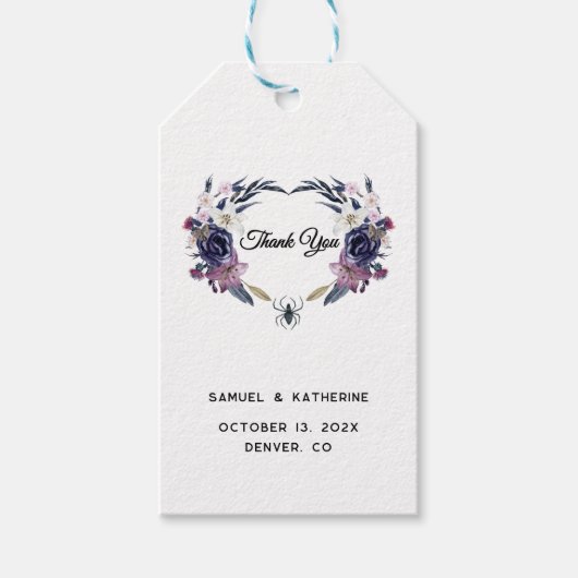 Halloween-Geschenk-Tag Geschenkanhänger (Vorderseite)