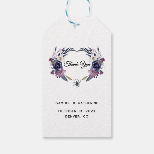 Halloween-Geschenk-Tag Geschenkanhänger (Rückseite)