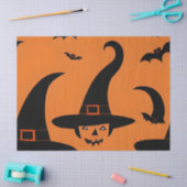 Halloween-Geschenk-Tissue-Papier | Geschenkzubehör Seidenpapier (Basteln)