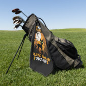 Halloween-Geschenk | Vertrautheit der menschlichen Golfhandtuch (Gras)