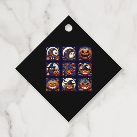 Halloween Geschenkanhänger (Vorderseite)