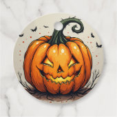 Halloween Geschenkanhänger (Vorderseite)