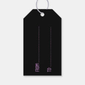 Halloween Geschenkanhänger (Rückseite)