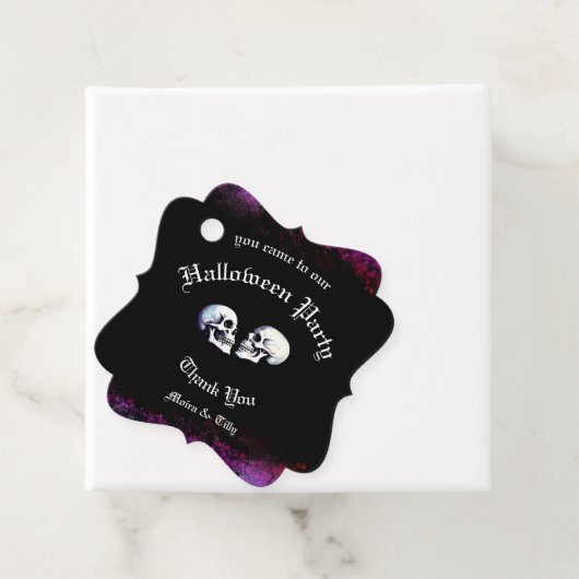 Halloween Geschenkanhänger (Beispiel)