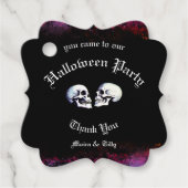 Halloween Geschenkanhänger (Vorderseite)