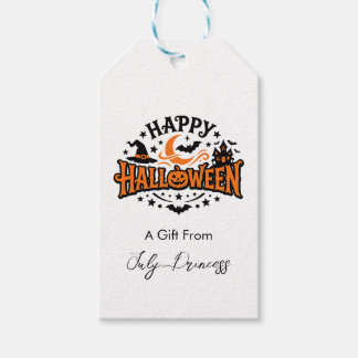 Halloween-Geschenkanhänger, personalisierte Gesche Geschenkanhänger