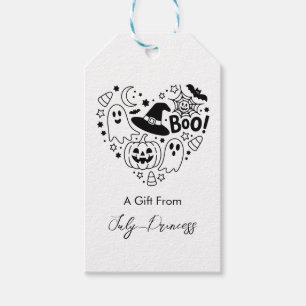 Halloween-Geschenkanhänger, personalisierte Gesche Geschenkanhänger