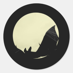 Halloween-Geschenkanhänger Runder Aufkleber