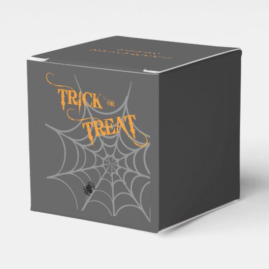 Halloween-Geschenkboxen | Trick or Tree Box Geschenkschachtel (Vorderseite)