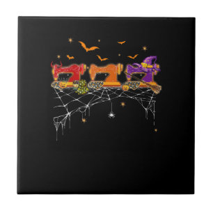 Halloween-Geschenke für die Quiltmaschine Fliese