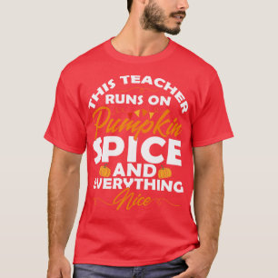 Halloween-Geschenke Pumpkin-Gewürz-T-Shirt T-Shirt