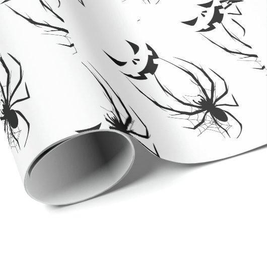 Halloween Geschenkpapier (Rolleneckpunkt)
