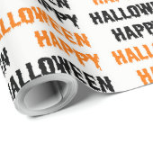 Halloween Geschenkpapier (Rolleneckpunkt)