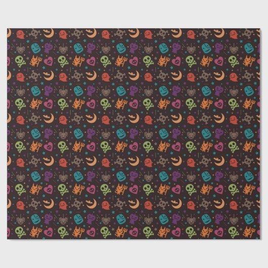 Halloween 👻  geschenkpapier (Flach)
