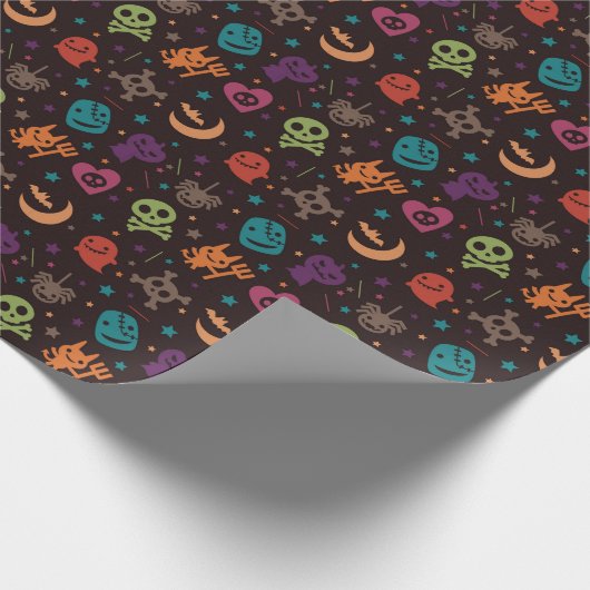 Halloween 👻  geschenkpapier (Ecke)