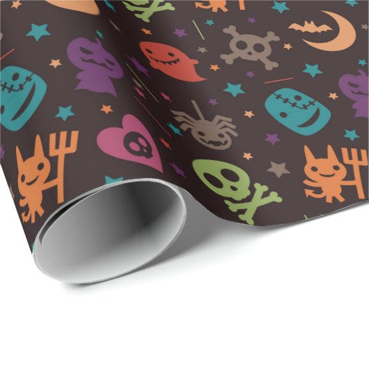 Halloween 👻  geschenkpapier (Rolleneckpunkt)