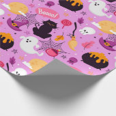 Halloween Geschenkpapier (Ecke)
