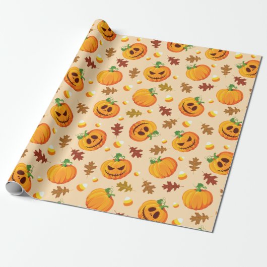 Halloween Geschenkpapier (Ungerollt)