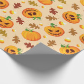 Halloween Geschenkpapier (Ecke)