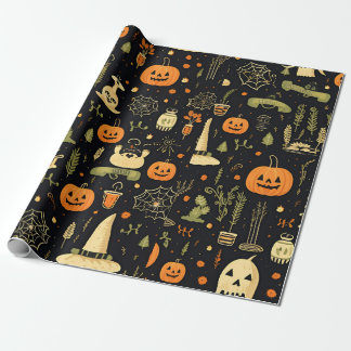 Halloween Geschenkpapier
