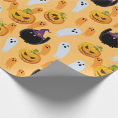 Halloween Geschenkpapier (Ecke)