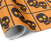 Halloween Geschenkpapier (Rolleneckpunkt)