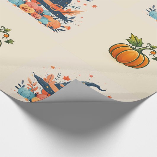 Halloween Geschenkpapier (Ecke)