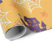 Halloween Geschenkpapier (Rolleneckpunkt)