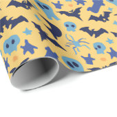 Halloween Geschenkpapier (Rolleneckpunkt)