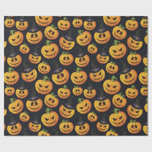 Halloween Geschenkpapier (Flach)