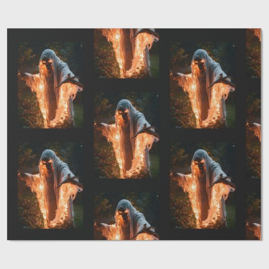 Halloween Geschenkpapier (Flach)