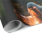 Halloween Geschenkpapier (Rolleneckpunkt)