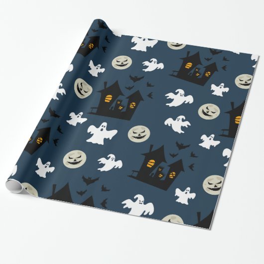 Halloween Geschenkpapier (Ungerollt)
