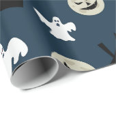 Halloween Geschenkpapier (Rolleneckpunkt)