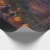 Halloween Geschenkpapier (Ecke)
