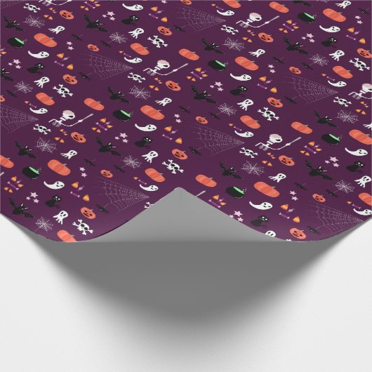 Halloween Geschenkpapier (Ecke)