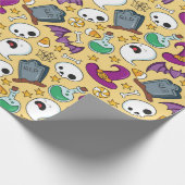 Halloween Geschenkpapier (Ecke)