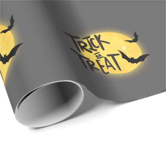 Halloween Geschenkpapier (Rolleneckpunkt)