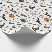 Halloween Geschenkpapier (Ecke)