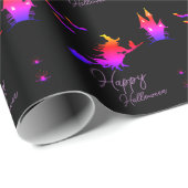 Halloween Geschenkpapier (Rolleneckpunkt)