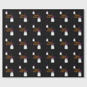 Halloween Geschenkpapier (Flach)