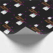 Halloween Geschenkpapier (Ecke)