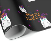 Halloween Geschenkpapier (Rolleneckpunkt)