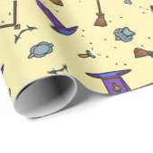 Halloween Geschenkpapier (Rolleneckpunkt)