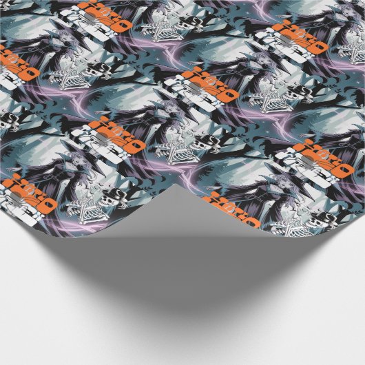 Halloween geschenkpapier (Ecke)