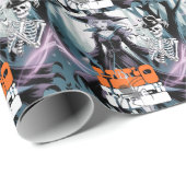 Halloween geschenkpapier (Rolleneckpunkt)