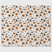 Halloween Geschenkpapier (Flach)