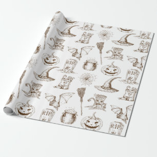Halloween Geschenkpapier